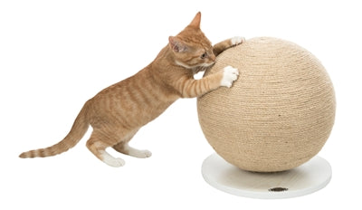 Trixie Scratching Post Ball on Foot Jute / Wood - Image 3