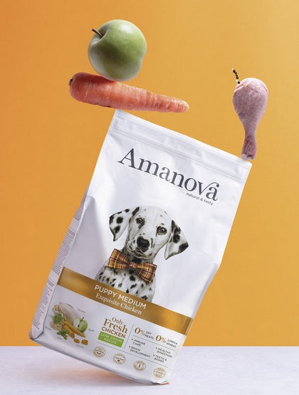 Amanova dog puppy medium exquisite chicken – świeży kurczak dla szczeniąt ras średnich - 2kg - Image 3