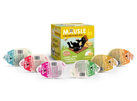 lucky Lou Mäusle multipack 6 x 28 g/20 ml - monobiałkowe myszki i drink-snacki - Image 3