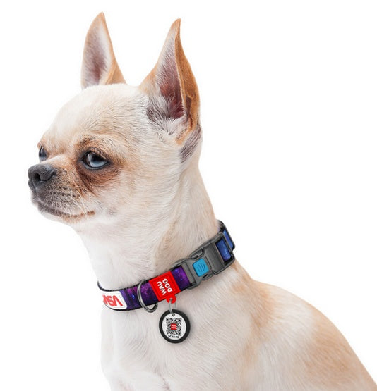 Obroża Collar WAUDOG Nylon - QR-paszport i zapięcie fastex - Image 3
