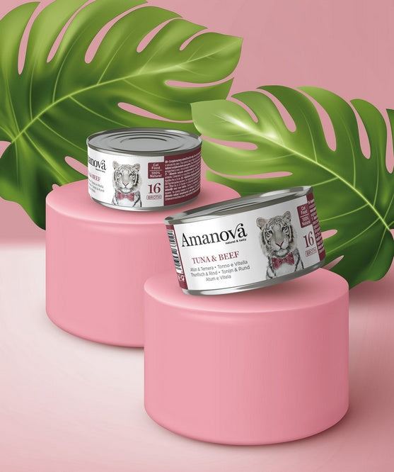 Amanova Cat Tuna & Beef - wysoka wilgotność 85% dla lepszego nawodnienia - Image 3