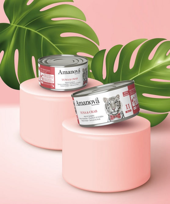 Amanova Cat Tuna & Crab - wysoka wilgotność 85% w delikatnej galaretce - Image 3
