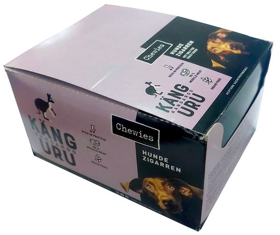 Chewies Hundezigarren Kanguru – kangur BOX 50x25g