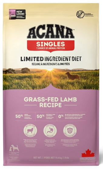 Acana Singles Grass-Fed Lamb 11,4kg - Image 1