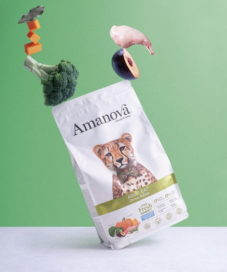 Amanova Cat Adult Divine Rabbit - monobiałkowa formuła ze świeżym królikiem - Image 3