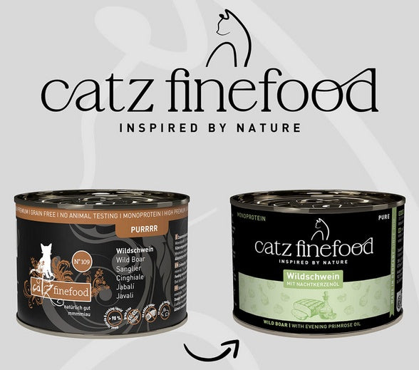 Catz Finefood Purrrr N.109 Dzik puszka 200g - Image 3