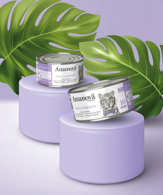 Amanova Cat Tuna & Shrimps - 55% świeżego tuńczyka w galaretce - Image 3