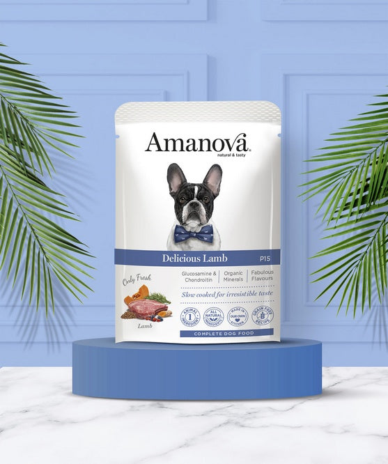 Amanova Dog Adult Delicious Lamb - monobiałkowa jagnięcina w saszetce 100 g - Image 3