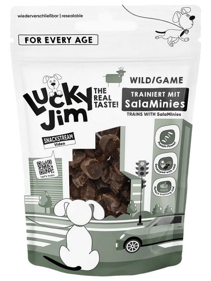 Lucky jim salaminies - małe przysmaki z dziczyzną do treningu - 70 g - Image 2