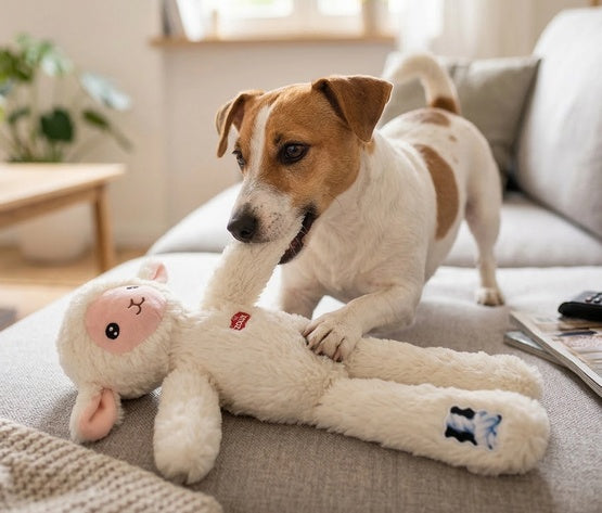 Zolux Zabawka pluszowa Furry Farm Owca Lenny 33cm - Image 3