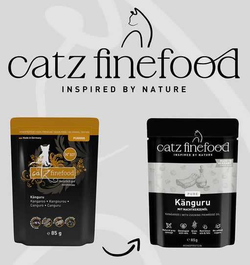 Catz Finefood Pure (Purrrr N.107) Kangur saszetka 85g - Image 3