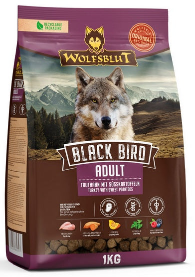 Wolfsblut Dog Black Bird Adult – indyk i bataty 1kg