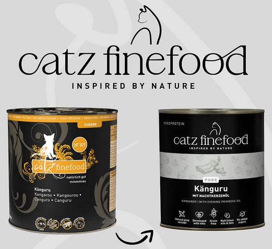 Catz Finefood Purrrr N.107 Kangur puszka 800g - Image 3