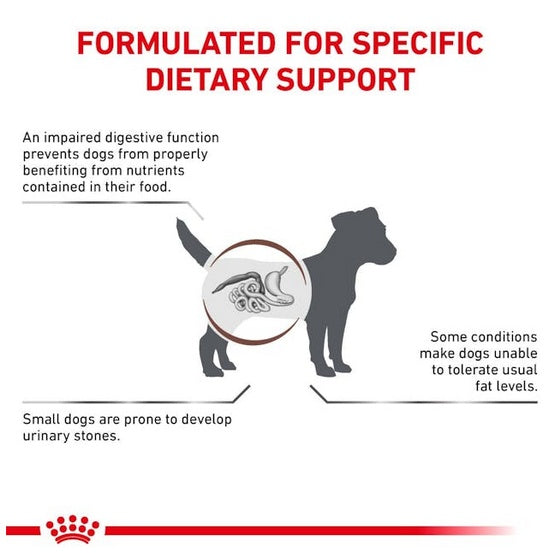 Royal Canin Veterinary Diet Canine Gastrointestinal Low Fat Small 1,5 kg - niska zawartość tłuszczu dla małych psów - Image 3