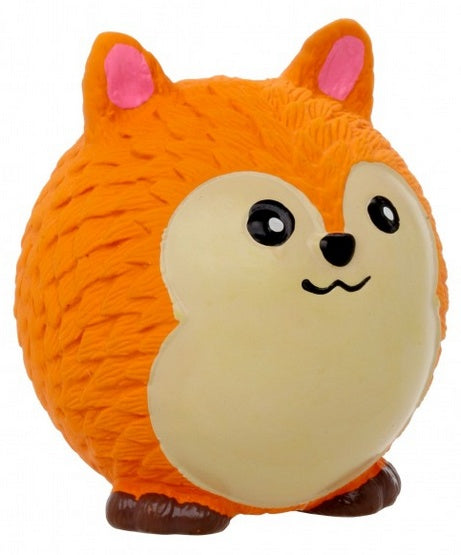 Toby's choice fox ball - lateksowa piłeczka z piszczałką w kształcie liska - 8,5 cm - Image 3