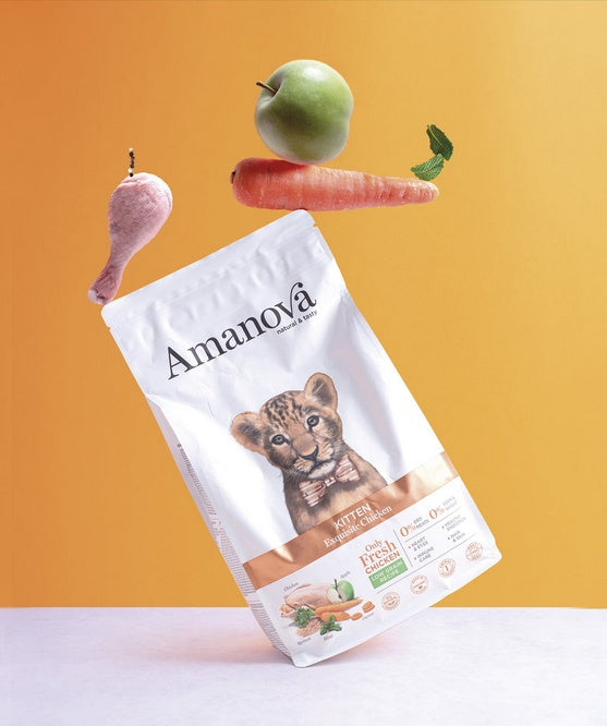 Amanova Cat Kitten Exquisite Chicken - 66% świeżego kurczaka dla kociąt - Image 3