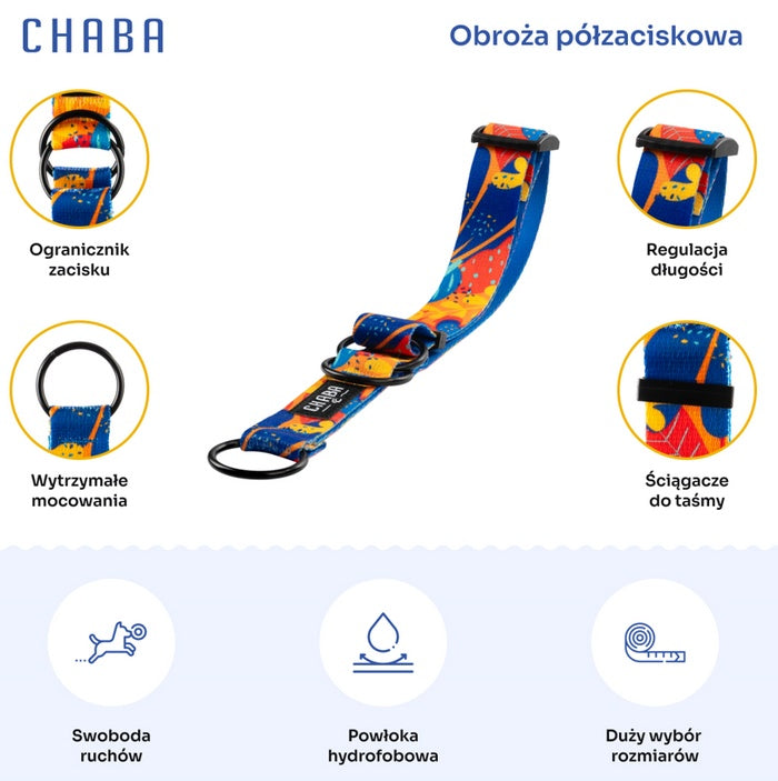 CHABA Obroża półzaciskowa Story III L Aussie - Image 3