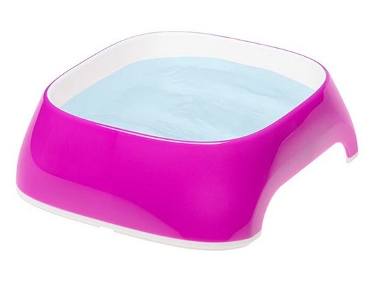 Ferplast Glam miska extra small (XS) fioletowa - antypoślizgowa podstawa - Image 3