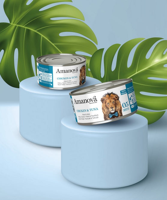 Amanova Cat Chicken & Tuna - 85% wilgotności w naturalnym bulionie - Image 3