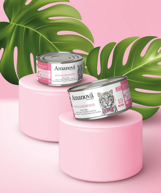 Amanova Cat Tuna & Seaweed - 55% świeżego tuńczyka w galaretce - Image 3