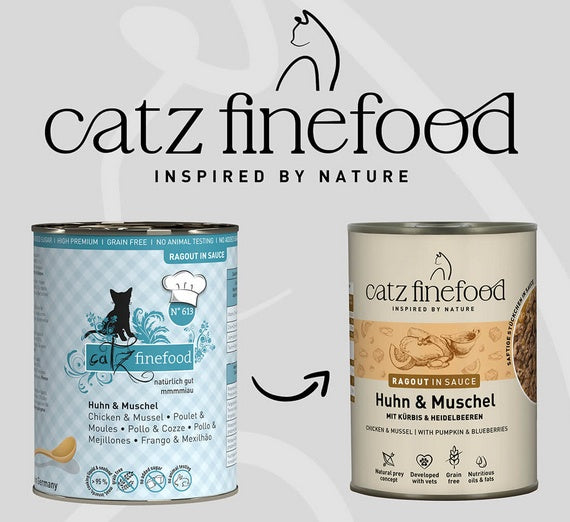 Catz Finefood Ragout in Sauce kurczak i omułek (N.613) 380 g - dużo aromatycznego sosu - Image 3