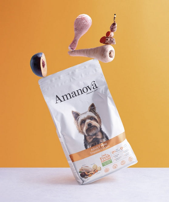 Amanova dog adult mini exquisite chicken - świeży kurczak dla małych ras - 2 kg - Image 3