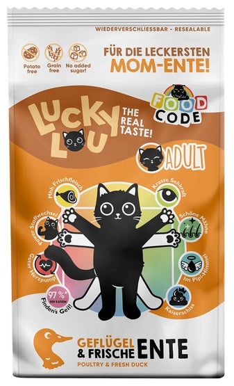 Lucky Lou Food Code Lifestage Adult Drób & Kaczka 1,7kg - Image 1