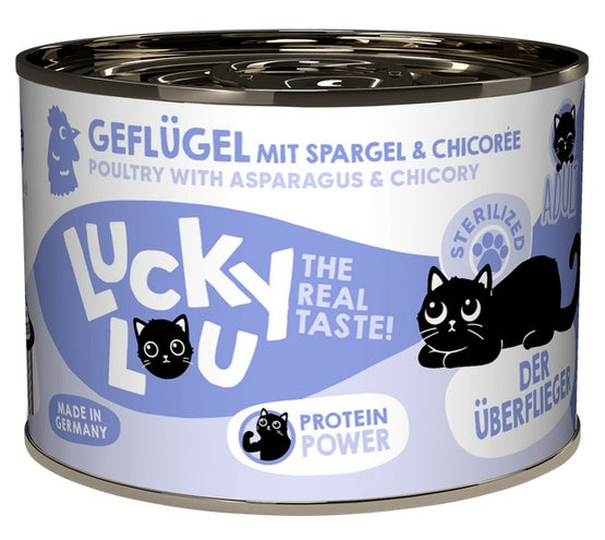 Lucky Lou Lifestage Sterilized Drób puszka 200g - Image 3
