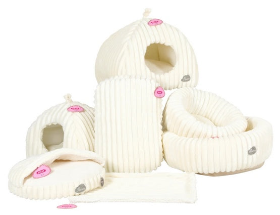 Zolux Legowisko Naomi okrągłe XL 56x56x19cm beżowe [500131BEI] - Image 3