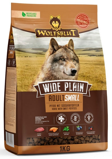 Wolfsblut Dog Wide Plain Small – konina i bataty 1kg