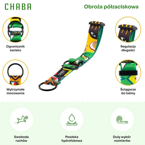 CHABA Obroża półzaciskowa Story III L Jumbo - Image 3