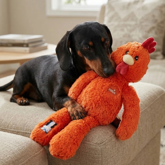 Zolux Zabawka pluszowa Furry Farm Kogut Brock 60cm - Image 3