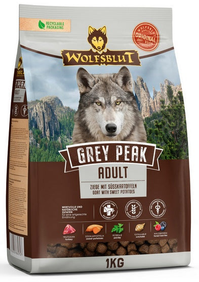 Wolfsblut Dog Grey Peak Adult – koza i bataty 1kg