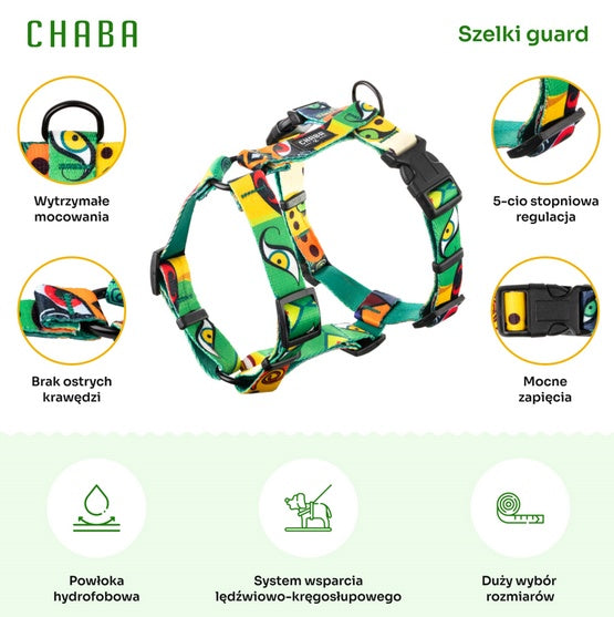 CHABA Szelki Guard Story III XL 3,0cm Jumbo - Image 3