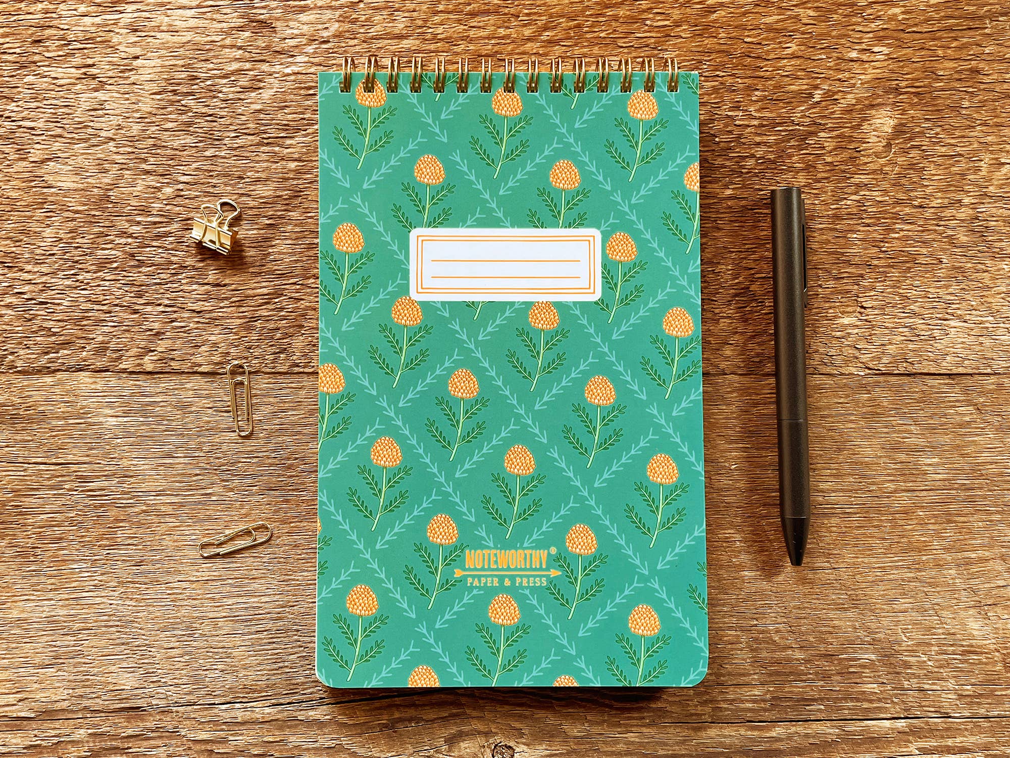 Gold Poms Small Notebook - Image 2