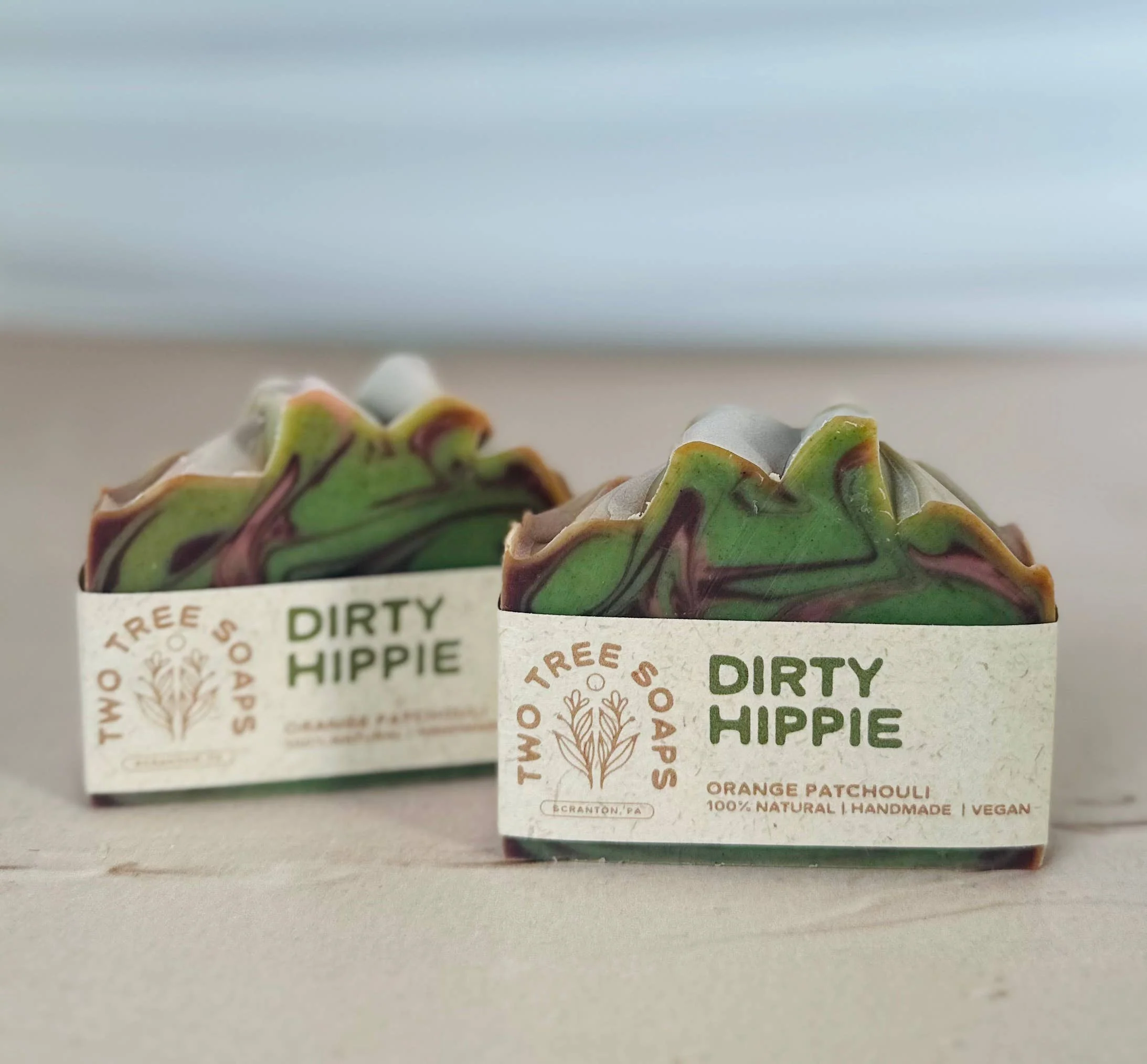 Dirty Hippie- Natural Handmade Bar Soap - Image 2