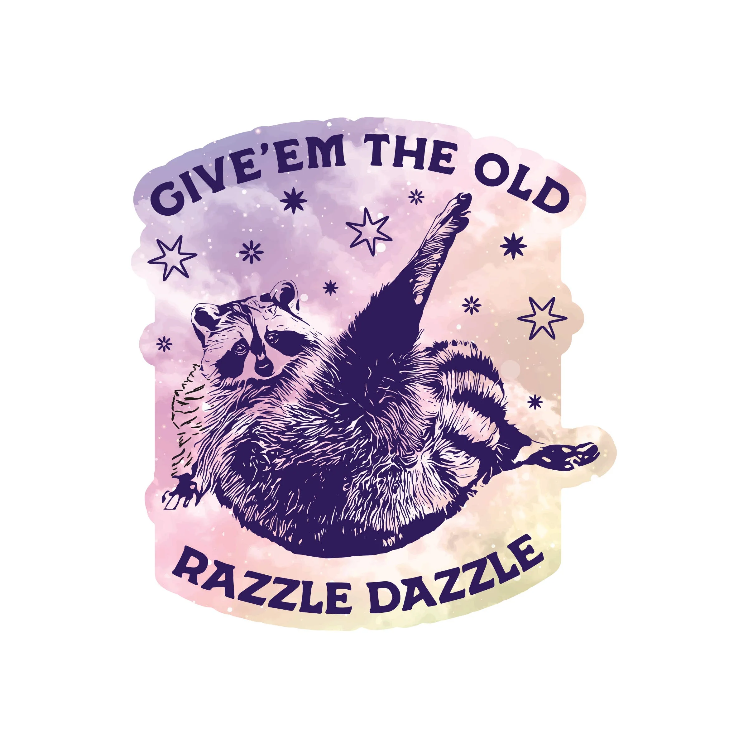 Funny Animal Humor High Quality Vinyl Sticker - Image 1