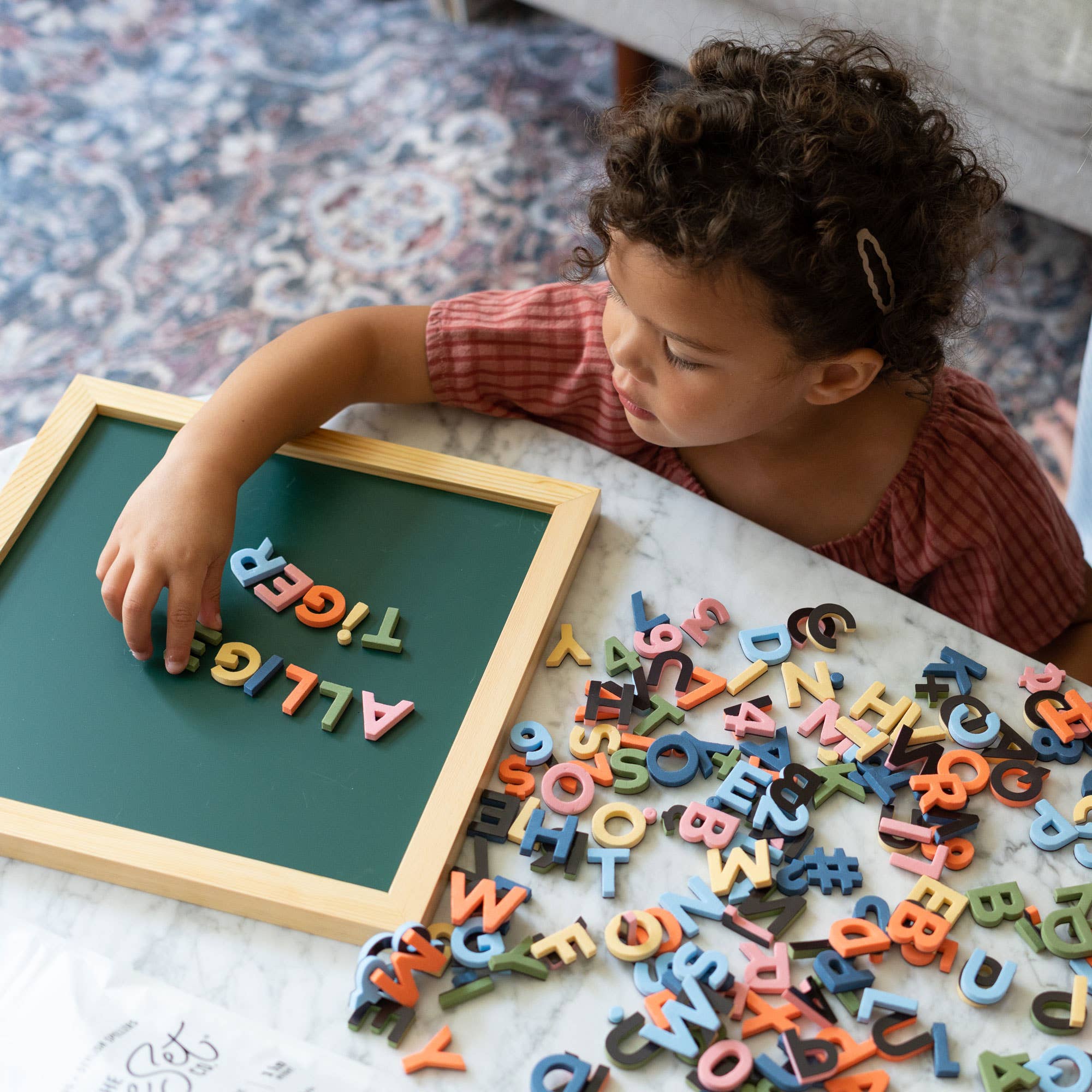 1" 200pc Rainbow Mod Magnetic Letters - Image 2