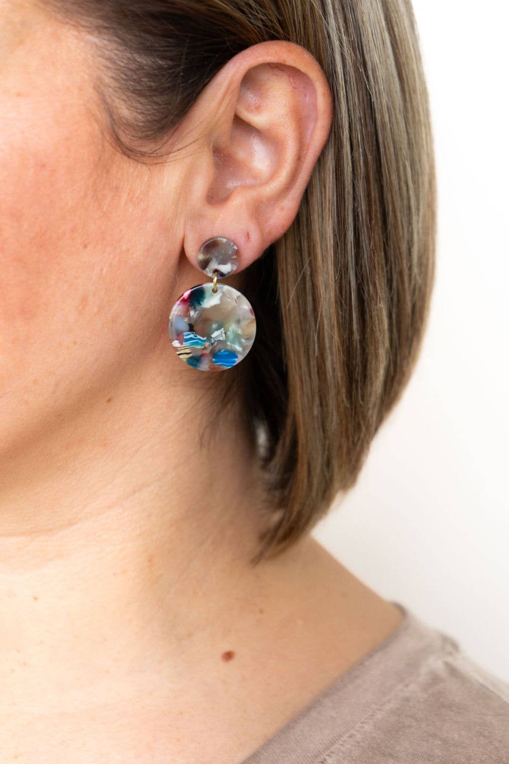 Addy Earrings - Multicolor // Jewelry, Gifts, Fall - Image 3