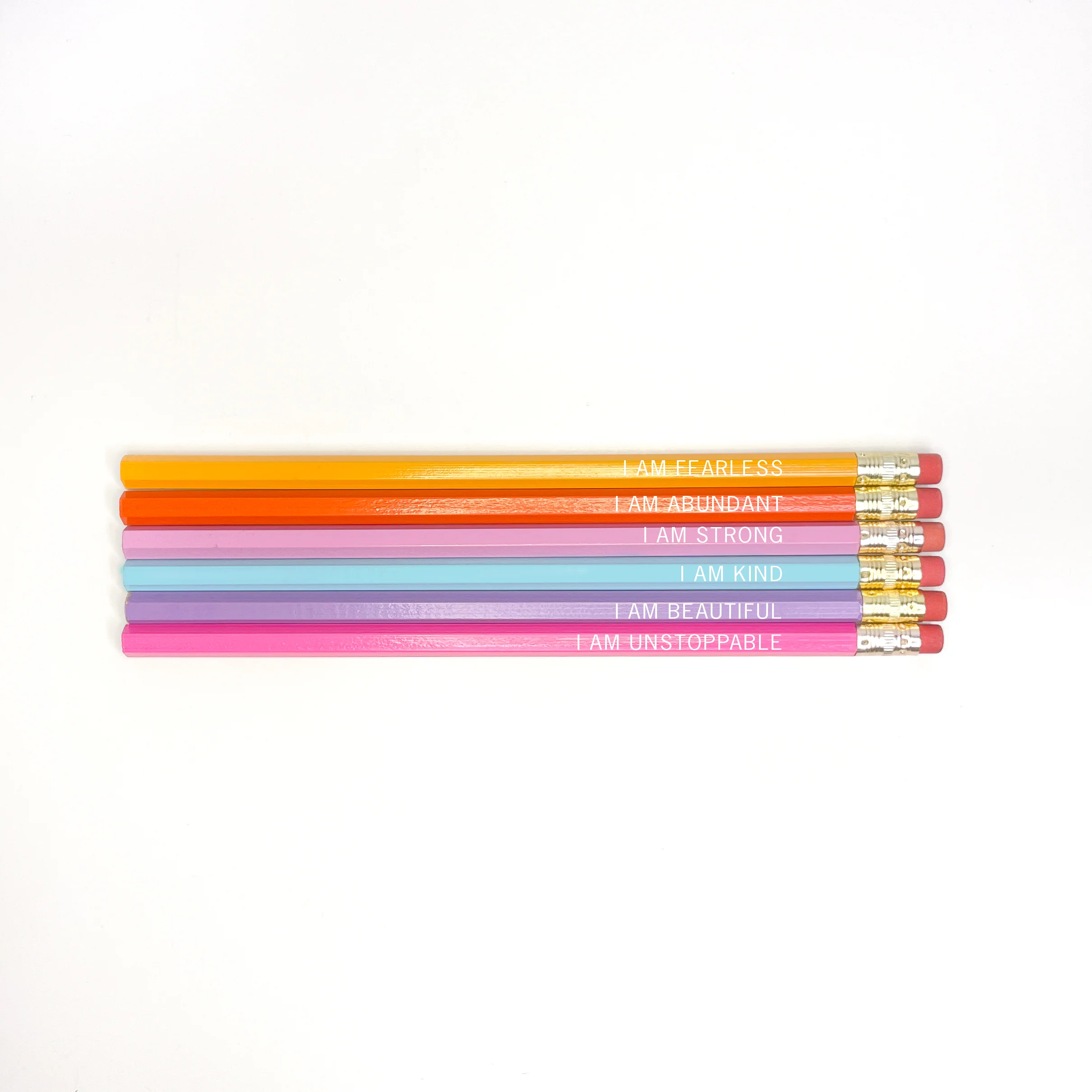 Positive Affirmation set Of 6 Pencils - Image 2
