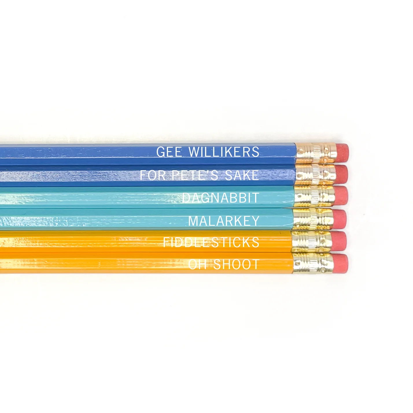 Grandpa's Cuss Words set Of 6 Pencils - Image 1