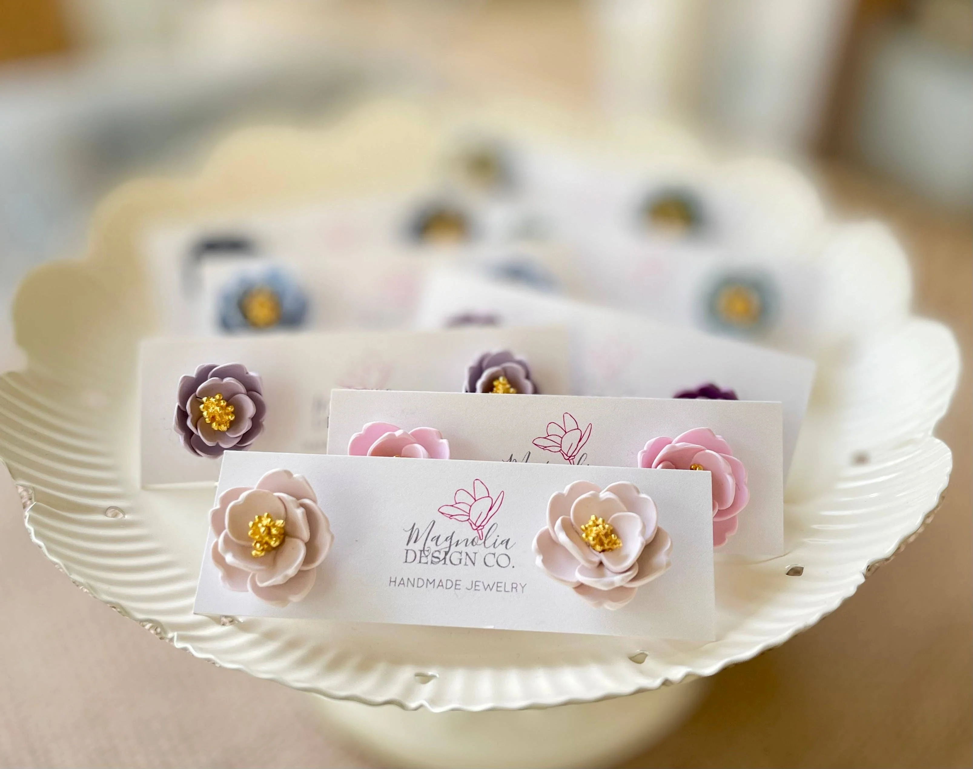 Floral Studs - Image 1
