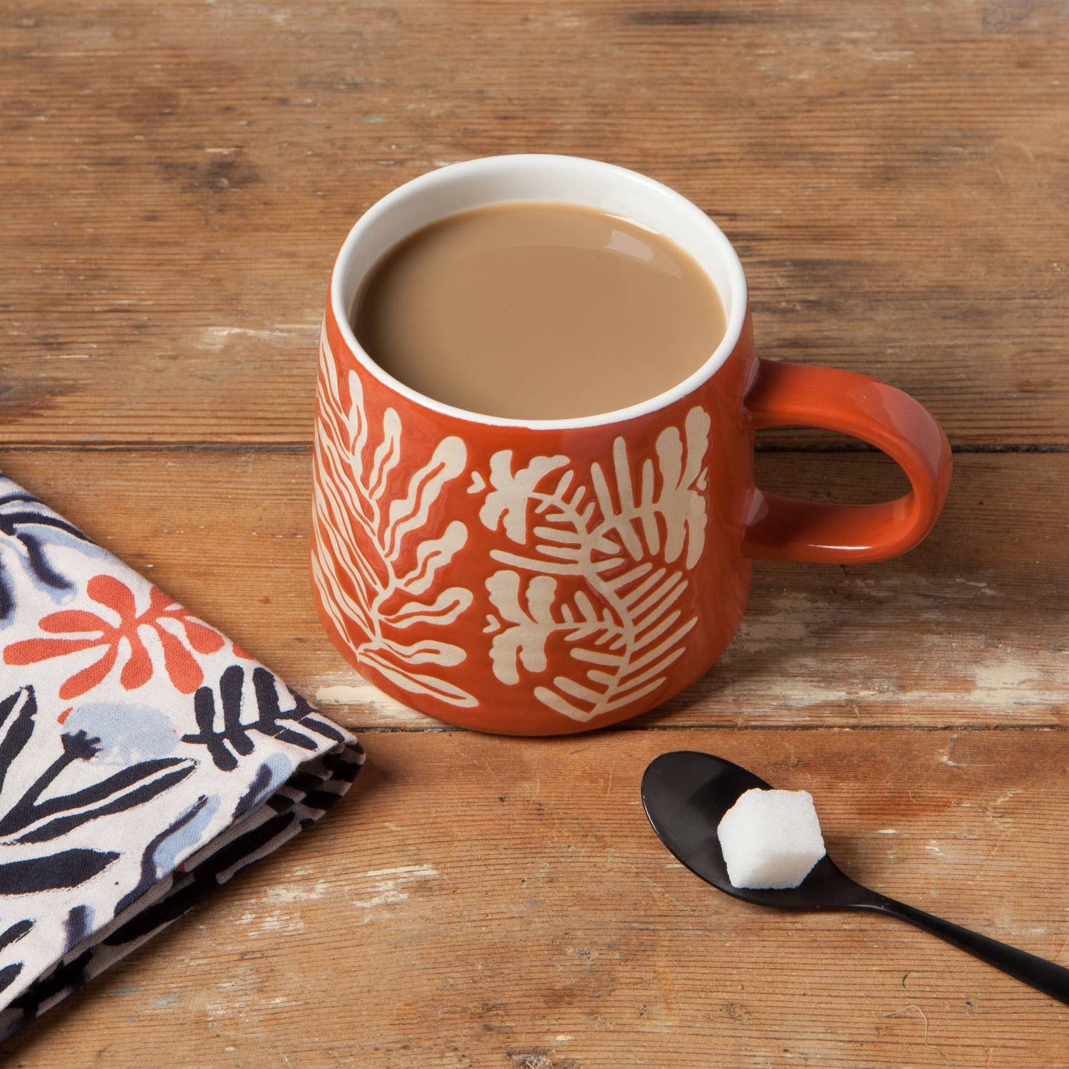 Danica Studio Entwine Imprint Stoneware Mugs 12 oz - Image 2