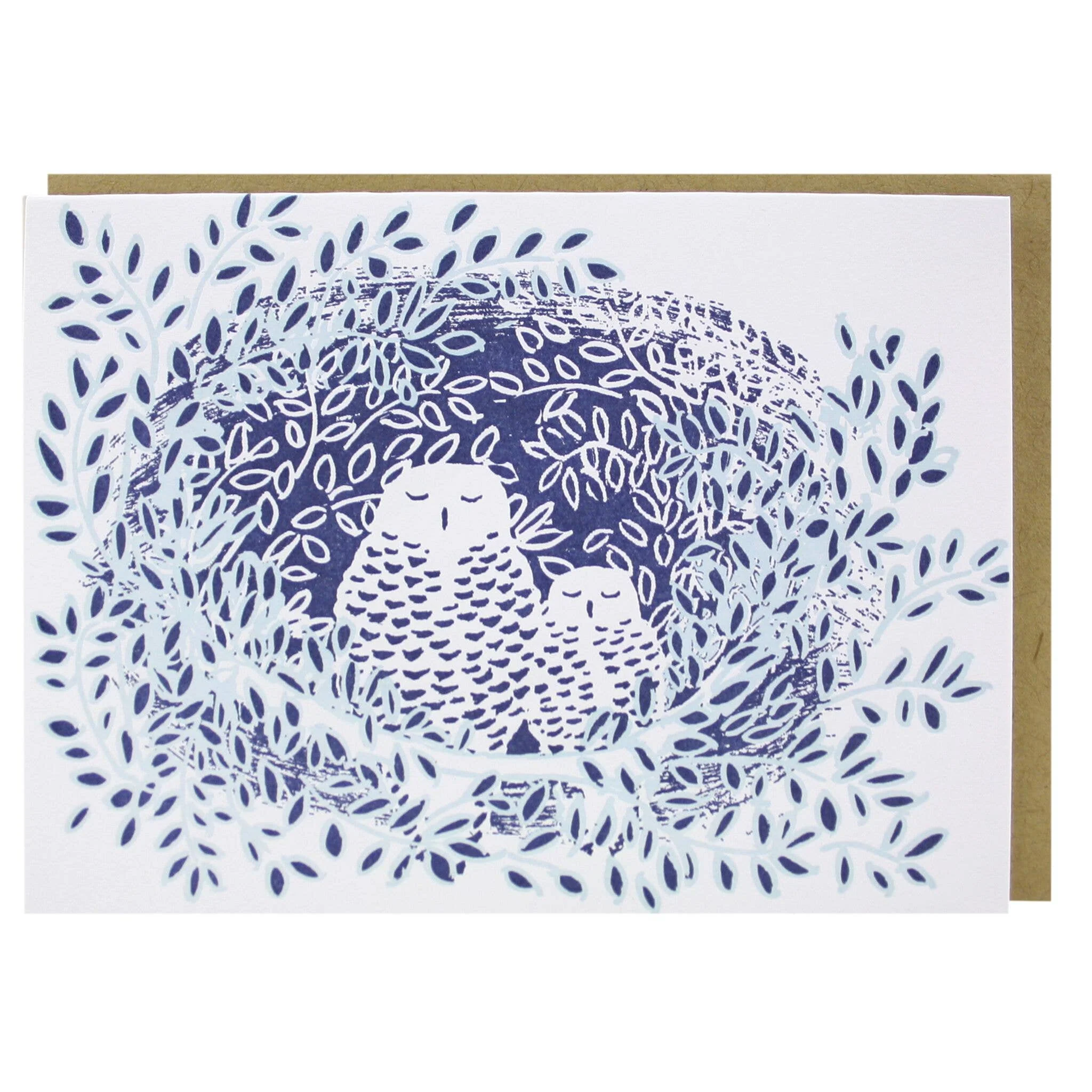 E.B. Goodale Notecard - Owls - Image 2