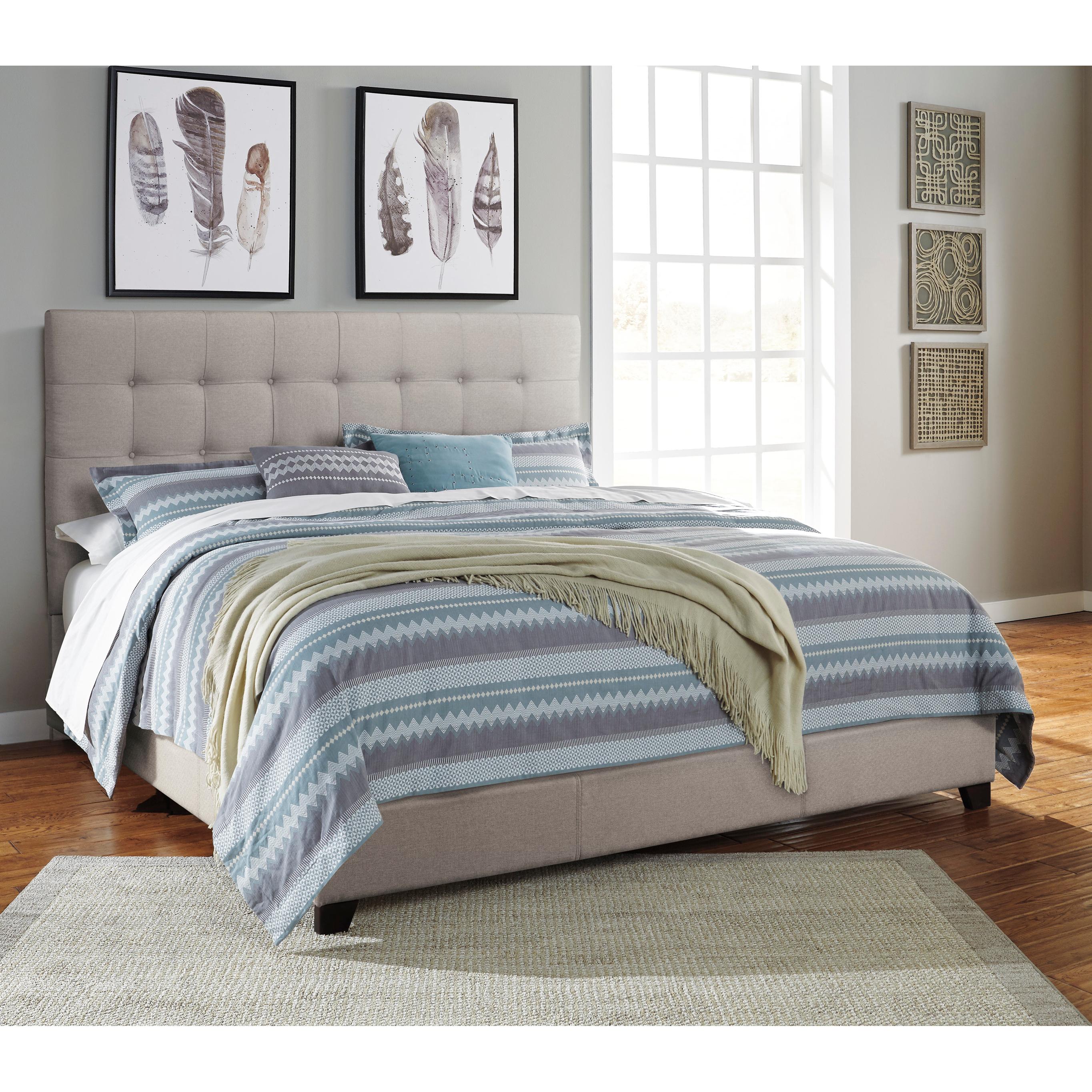 Signature Design by Ashley Dolante King Upholstered Panel Bed B130-582 - Image 3