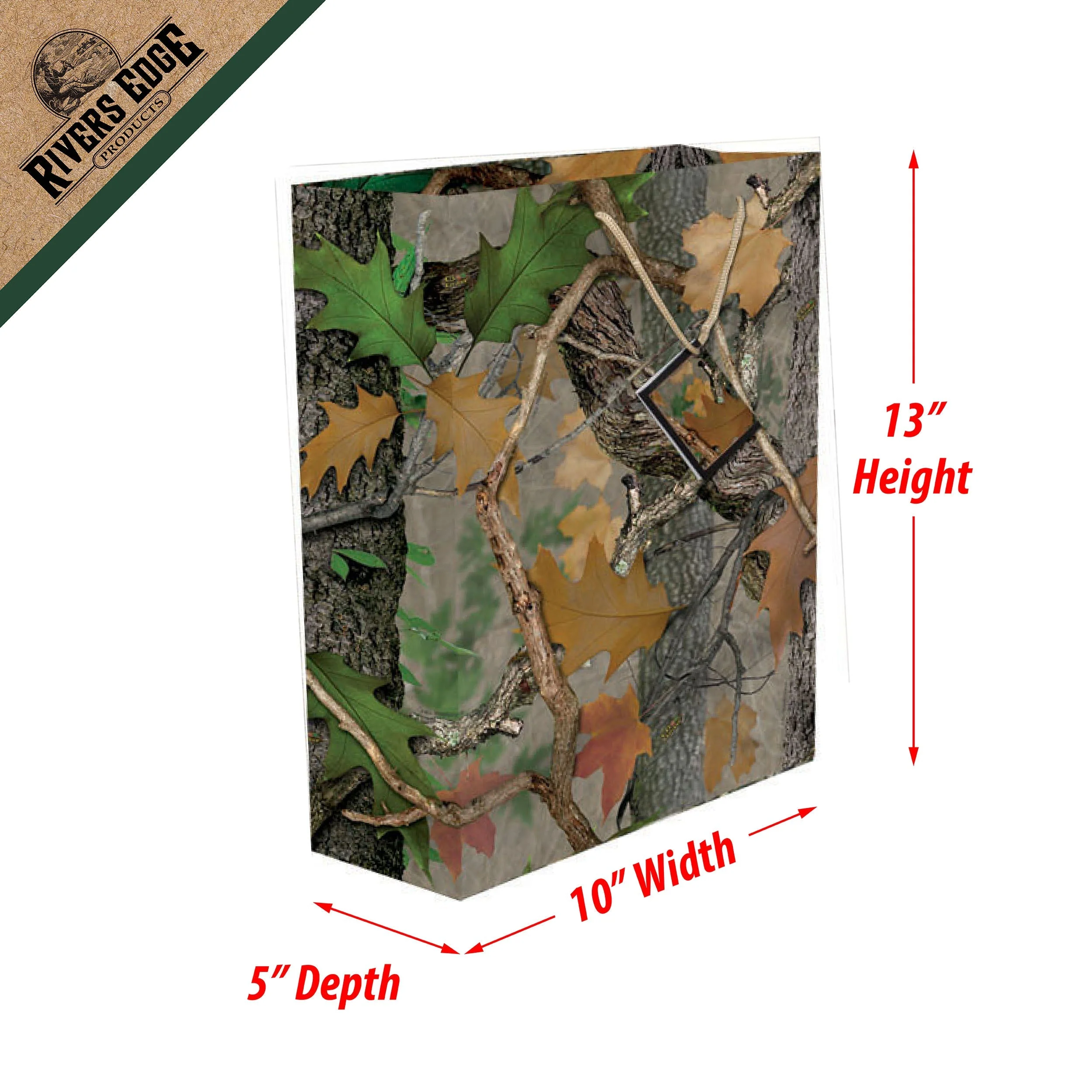 Gift Bag Medium-Camo Green - Image 3