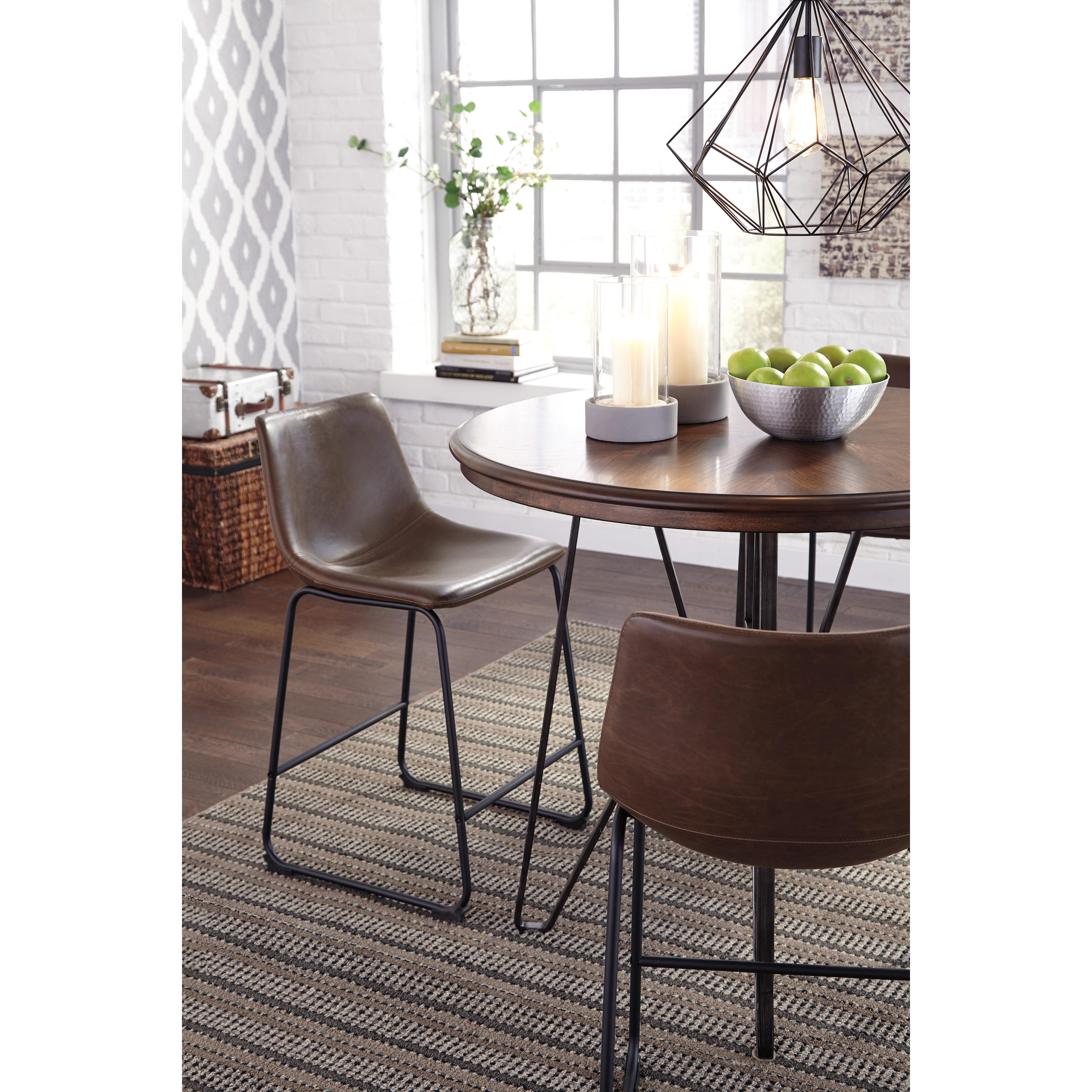 Signature Design by Ashley Centiar Counter Height Stool D372-124 - Image 3