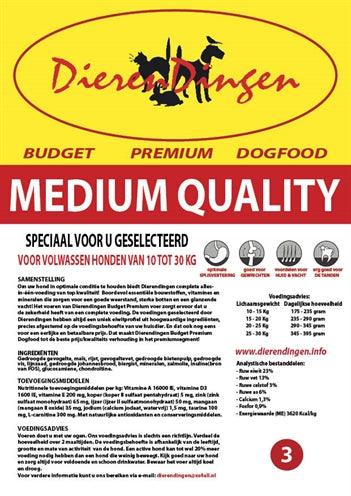 Budget Premium Medium Quality – Cheap food for medium-sized dogs – 14 kg