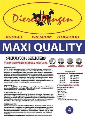 Budget Premium Maxi Quality – Cheap food for large dogs – 14 kg