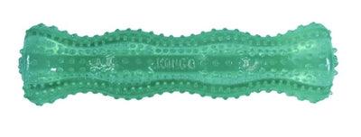 Kong Squeezz Dental Stick Mint Green - Chew toy to fill with snacks - Image 1